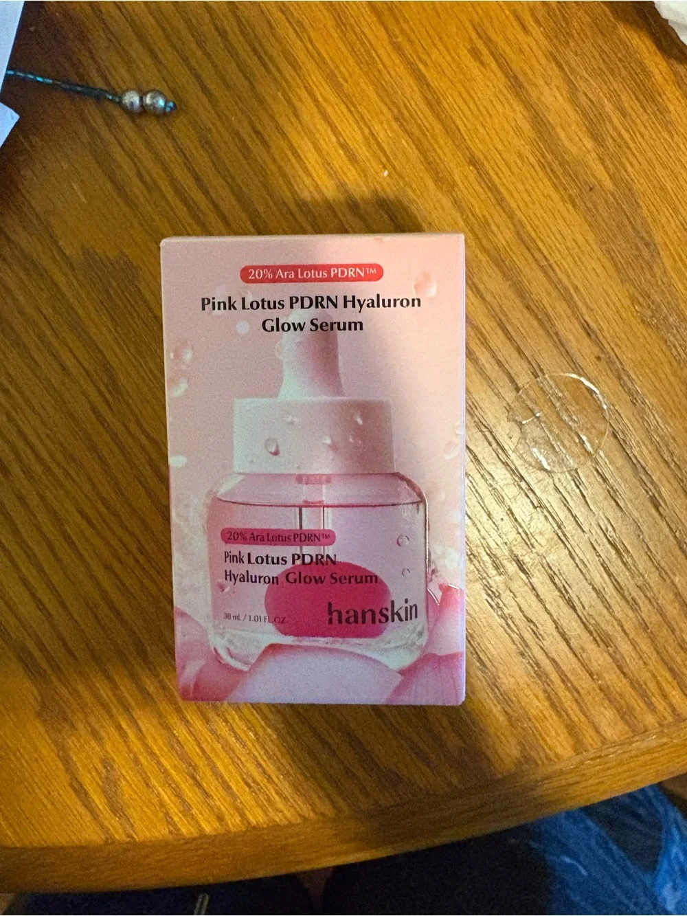 Hanskin Pink Lotus PDRN Hyaluron Glow Serum